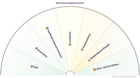 Bach Flower Remedies Pendulum Chart preview